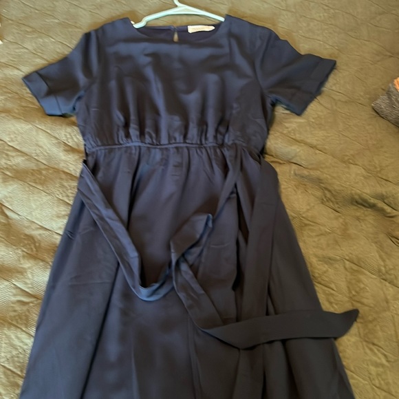 ROOLEE Taylor Jane Maxi dress. Navy size small - Picture 4 of 7